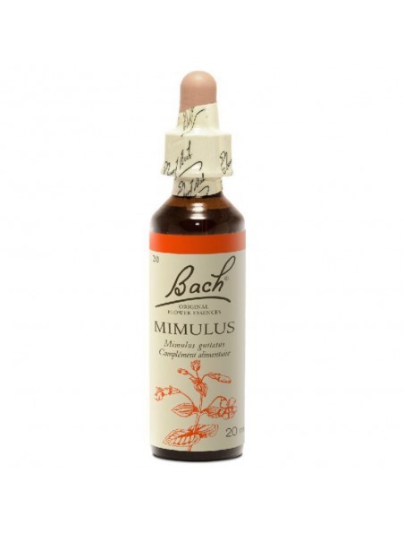Mimulus N°20 - Peur des choses définies 20ml - Fleurs de Bach Original Mimulus N°20 - Peur des choses définies 20ml - Fleurs de Bach Original