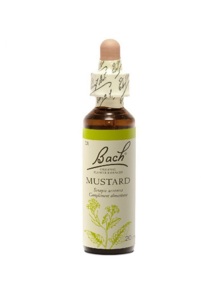 Mustard (Moutarde) N° 21 - Profonde tristesse 20ml - Fleurs de Bach Original