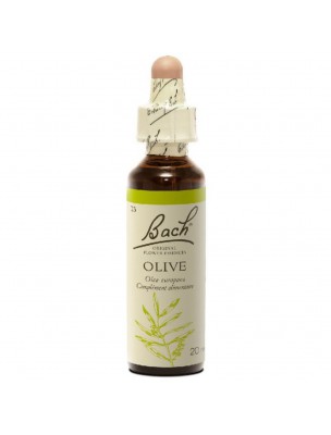 Image de Olive Tree No. 23 - Total Exhaustion 20ml - Flowers of Bach Original depuis Lack of interest in the present