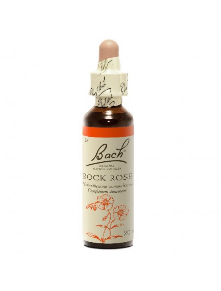Rock Rose (Helianthème) N°26 - Terreur 20ml - Fleurs de Bach Original Rock Rose (Helianthème) N°26 - Terreur 20ml - Fleurs de Bach Original