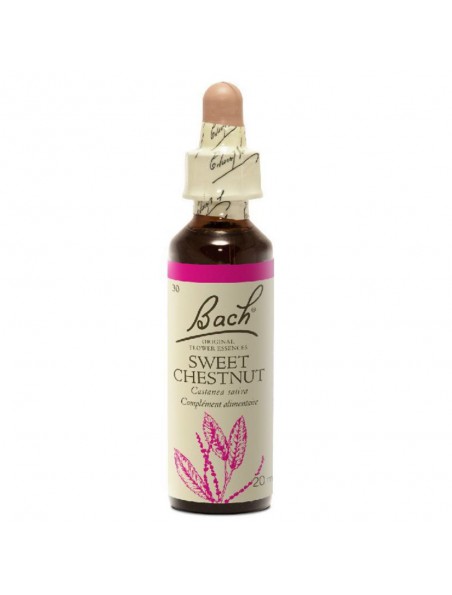 Sweet Chestnut (Châtaignier) N°30 - Désespoir 20ml - Fleurs de Bach Original Sweet Chestnut (Châtaignier) N°30 - Désespoir 20ml - Fleurs de Bach Original