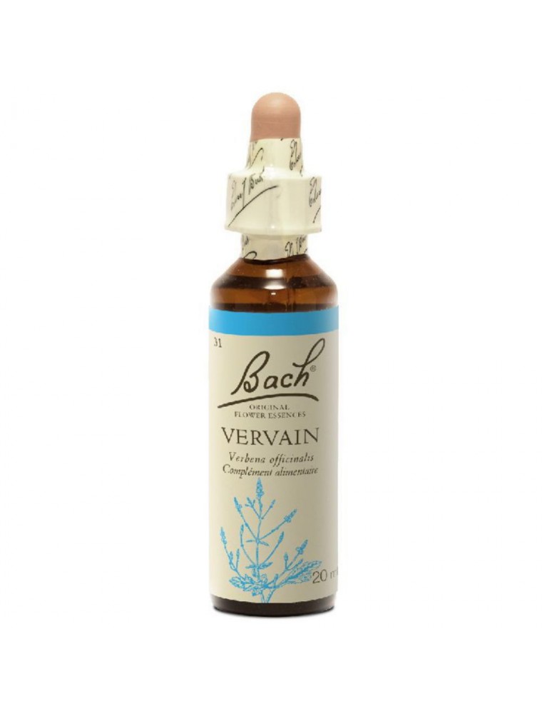 Vervain (Verveine) N°31 - Révolté contre les injustices 20ml - Fleurs de Bach Original