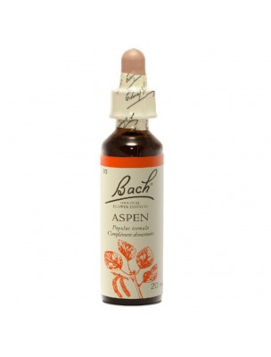 Image de Aspen N°2 - Unclear Fear 20 ml - Flowers of Bach Original depuis Buy the products Bach at the herbalist's shop Louis