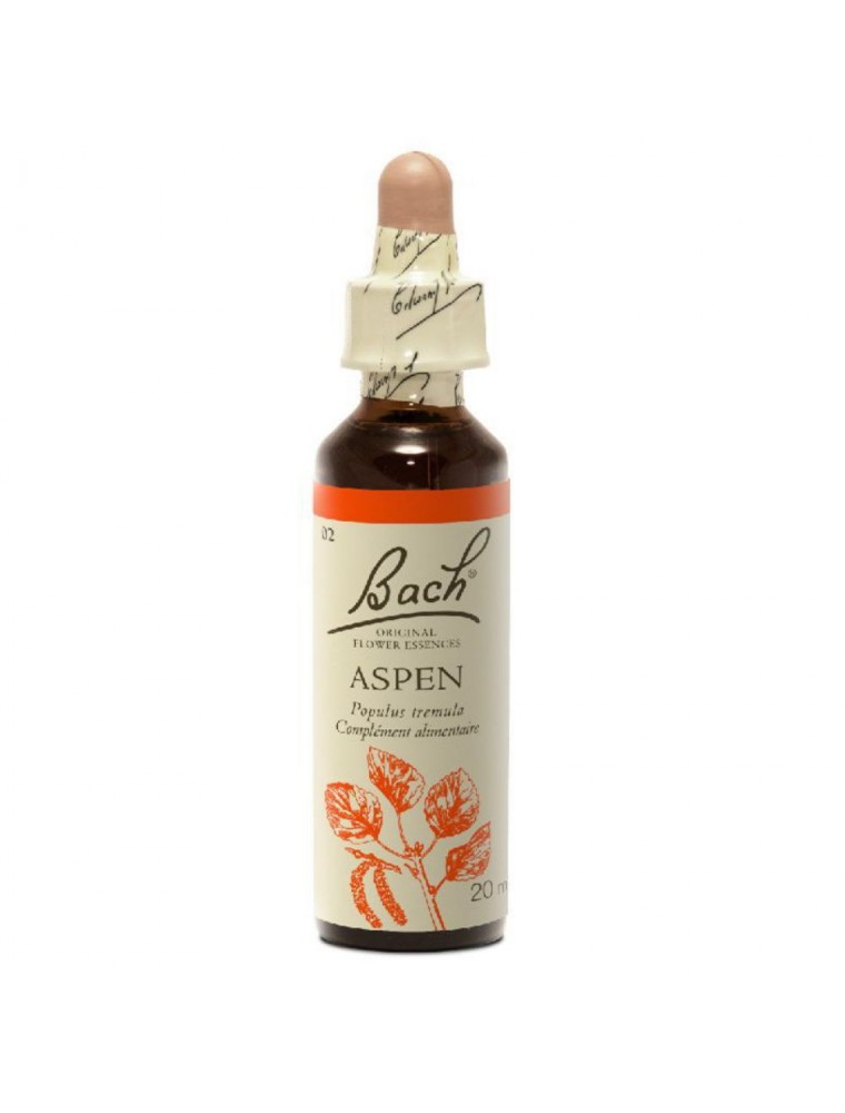 Aspen (Tremble) N°2 - Crainte imprécise 20 ml - Fleurs de Bach Original