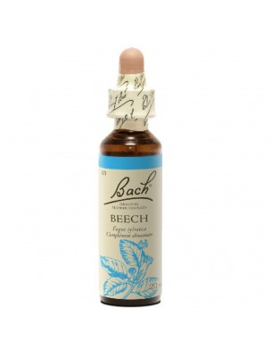 Image de Beech (Hêtre) N°3 - Manque de compassion 20 ml - Fleurs de Bach Original depuis Commandez les produits Bach à l'herboristerie Louis