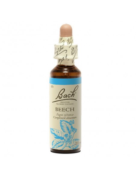 Beech (Hêtre) N°3 - Manque de compassion 20 ml - Fleurs de Bach Original Beech (Hêtre) N°3 - Manque de compassion 20 ml - Fleurs de Bach Original