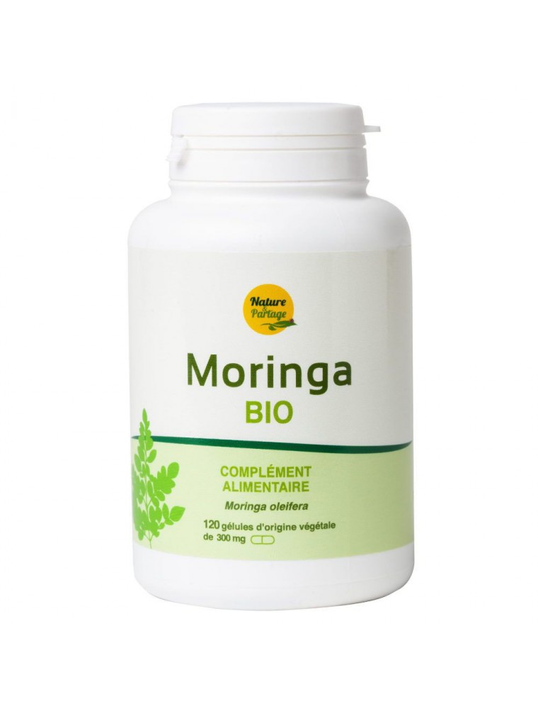 Moringa Bio - Défenses naturelles 120 gélules végétales - Nature & Partage