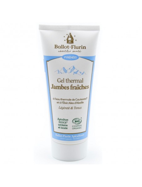 Image principale de Gel Thermal Jambes Fraîches Bio - Circulation 100 ml - Ballot-Flurin