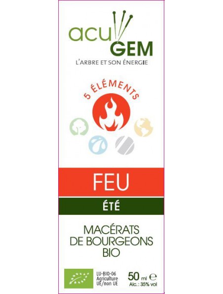 Image principale de Acugem Feu Bio - Eté 50 ml - Alphagem