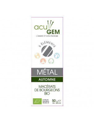 Image de Acugem Métal Bio - Automne 50 ml - Alphagem depuis Résultats de recherche pour "Acugem Organic "