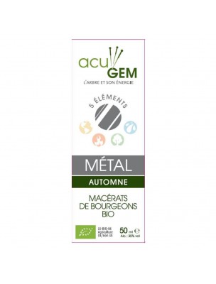 Image de Acugem Metal Organic - Autumn 50 ml - Alphagem depuis Buy your buds and your Gemmotherapy here
