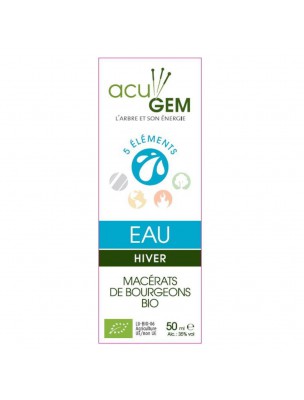 Image de Acugem Eau Bio - Hiver 50 ml - Alphagem depuis Produits de phytothérapie et d'herboristerie - Bourgeons