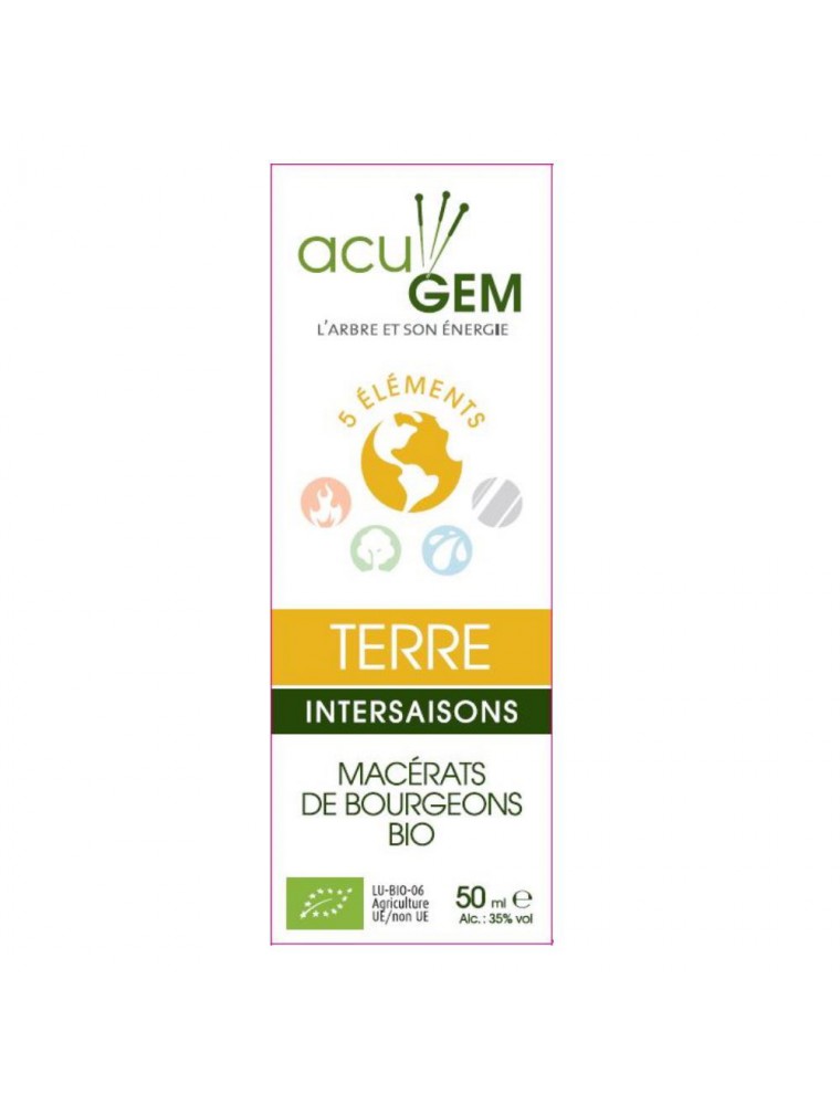 Image principale de la modale pour Acugem Terre Bio - Intersaisons 50 ml - Alphagem