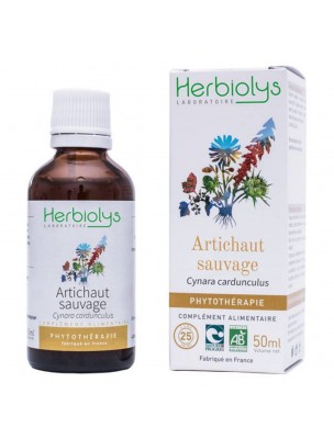 Image de Artichoke Bio - Digestion and Circulation Mother tincture of Cynara cardunculus 50 ml Herbiolys depuis Plants for good cholesterol