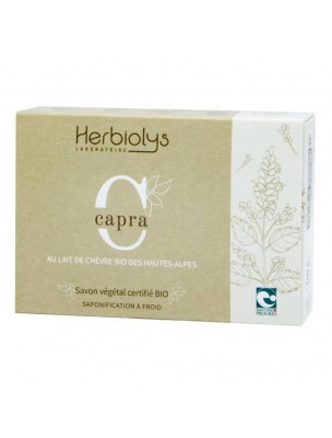 Image 28040 supplémentaire pour Savon au lait de chèvre Capra Bio - Pavot 100G - Herbiolys