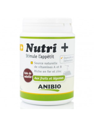 Image de Nutri + - Appétit Chiens et Chats 120 g - AniBio depuis Produits naturels pour la digestion et le foie de vos animaux