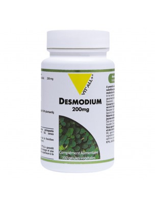 Image de Desmodium 200 mg - Draineur hépatique 100 gélules végétales - Vit'all+ depuis Desmodium XXI - 50ml - SoriaNatural