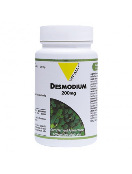 Image principale de Desmodium 200 mg - Draineur hépatique 100 gélules végétales - Vit'all+