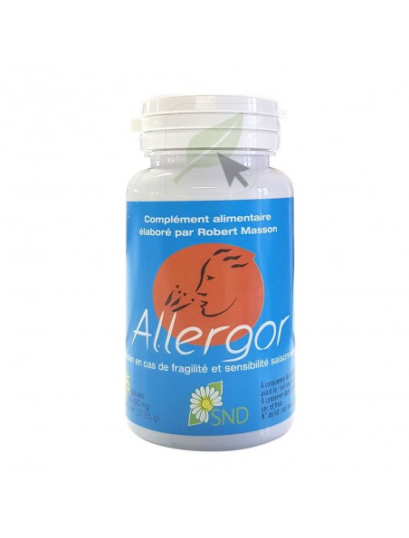 Allergor - Sensibilité saisonnière 45 gélules - SND Nature Allergor - Sensibilité saisonnière 45 gélules - SND Nature