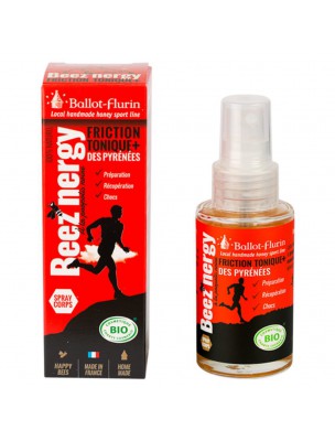 Image de Beez'Nergy Friction Tonique Bio - Sport 50ml - Ballot-Flurin depuis Produits de phytothérapie pour renforcer votre système immunitaire avec la ruche