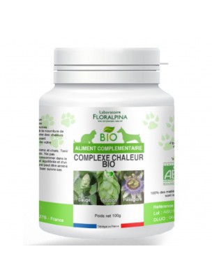 Image de Complexe Chaleur Bio - Chaleurs des Chiens et Chats 100 g - Floralpina depuis louis-herboristerie