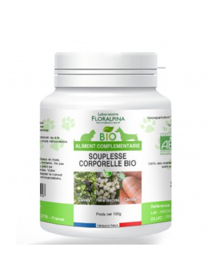 Image de Souplesse corporelle Bio - Souplesse des Chiens et Chats 100g - Floralpina depuis Achetez les produits Floralpina à l'herboristerie Louis