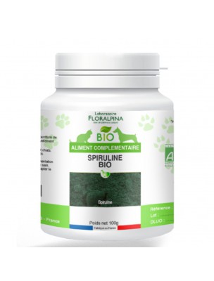 Image de Spiruline Bio - Défenses naturelles des Chiens et Chats 100g - Floralpina depuis Résultats de recherche pour "d%C3%A9fenses chat"