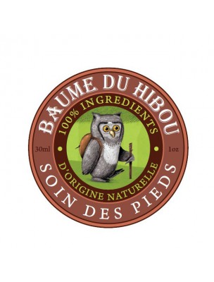 Image de Soin des pieds Bio - Répare et apaise 30 ml - Baume du hibou depuis Découvrez les Baumes du Hibou - Phytothérapie et Herboristerie