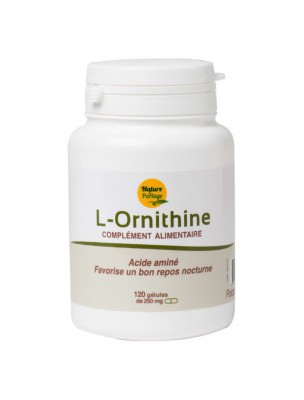 Image de L-Ornithine - Acide aminé 120 gélules - Nature et Partage depuis Commandez les produits Nature et Partage à l'herboristerie Louis