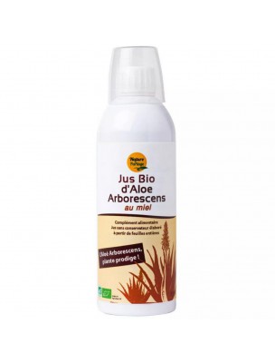 Image de Aloe arborescens Bio au miel - Recette du Père Zago 500 ml - Nature et Partage depuis Achetez les produits Nature et Partage à l'herboristerie Louis