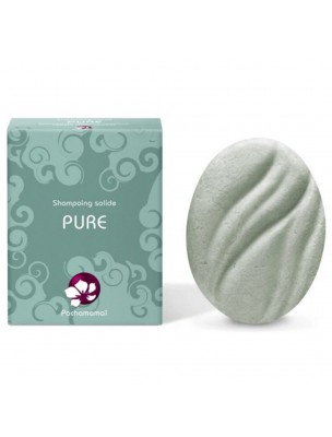 Image de Solid Shampoo for Normal Hair - Pure 65 g - Pachamamaï depuis Solid shampoos to protect hair and the planet