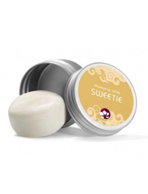 Image de Shampooing solide pour cheveux Longs ou Colorés - Sweetie Format voyage 25 g - Pachamamaï depuis Achetez les produits Pachamamaï à l'herboristerie Louis