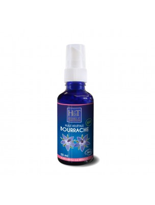 Image de Bourrache Bio - Huile végétale de Borago Officinalis 50 ml - Herbes et Traditions depuis louis-herboristerie