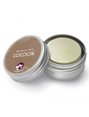 Image de Déodorant solide  - Cocoon 24 g - Pachamamaï via Brosse à dent rechargeable - Médium violette - Lamazuna