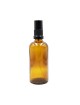 Flacon en verre brun de 100 ml avec pompe spray