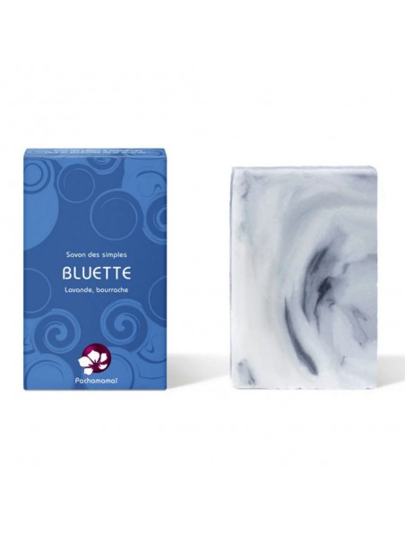 Bluette - Savon à froid 100 g - Pachamamaï Bluette - Savon à froid 100 g - Pachamamaï