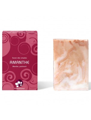 Image de Amanthe - Savon à froid 100 g - Pachamamaï depuis Cosmétiques naturels : Découvrez notre sélection de produits de phytothérapie