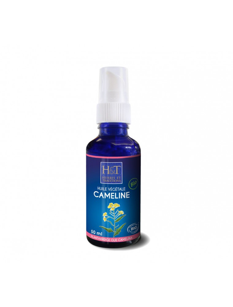 Image principale de la modale pour Cameline Bio - Huile végétale de Calmelina Sativa 50 ml - Herbes et Traditions