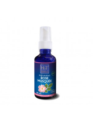 Image de Rose Musquée du Chili Bio - Huile végétale de Rosa Moschata 50 ml - Herbes et Traditions depuis Achetez les produits Herbes et Traditions à l'herboristerie Louis (4)