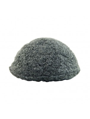 Image de Konjac Sponge with Bamboo Charcoal - Nature et Partage depuis Cosmetic and cleaning sponges for natural care