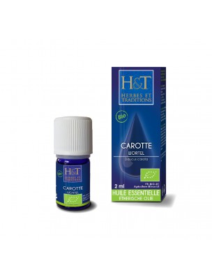 Image de Carrot Bio - Essential oil of Daucus Carota 2 ml Herbes et Traditions depuis Essential oils for the immune system