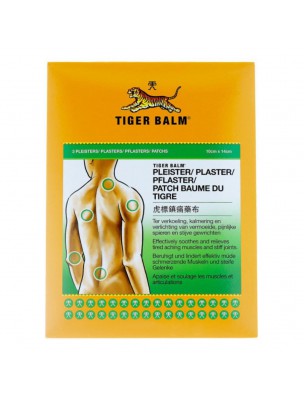 Image de Baume du Tigre - 3 patchs - Tiger Balm via Achetez Neck & Shoulder - Crème Tiger Balm 50g