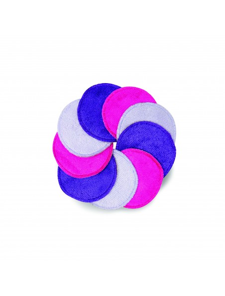 Cotons démaquillants - sachet en organza avec 9 cotons - Pachamamaï Cotons démaquillants - sachet en organza avec 9 cotons - Pachamamaï