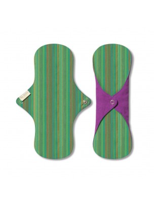 Image de Serviette hygiénique jour plus - Coton Bio lavable - Pachamamaï depuis Achetez les produits Pachamamaï à l'herboristerie Louis