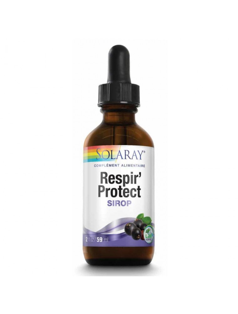 Respir'protect sirop - Voies respiratoires 59 ml - Solaray