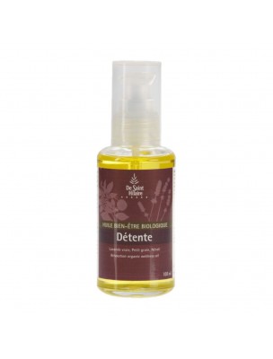 Image de Détente Bio - Huile de Bien-être 100 ml - De Saint-Hilaire depuis Commandez les produits De Saint-Hilaire à l'herboristerie Louis