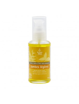 Image de Jambes légères Bio - Huile de Bien-être 100 ml - De Saint-Hilaire depuis Commandez les produits De Saint-Hilaire à l'herboristerie Louis