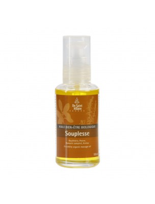 Image de Souplesse Bio - Huile de Bien-être 100 ml - De Saint-Hilaire depuis Commandez les produits De Saint-Hilaire à l'herboristerie Louis