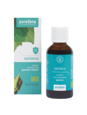 Image de Puragem Defence Bio - Défenses immunitaires 50 ml - Purasana via Huile d'Origan 150 mg - Défenses naturelles 60 capsules végétales - Solaray