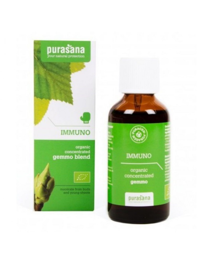 Image principale de la modale pour Puragem Immuno Bio - Immunité 50 ml - Purasana